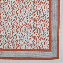 Load image into Gallery viewer, Rust Leaves Printed Bedcover