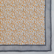 Load image into Gallery viewer, Yellow Small Leaves Printed Bedcover