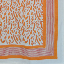 Load image into Gallery viewer, Yellow Border Leaves Printed Bedcover