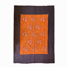 Load image into Gallery viewer, Brown Embroidery Quilt
