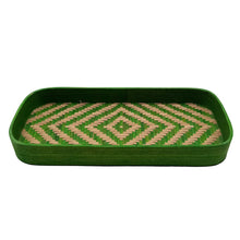 Load image into Gallery viewer, Bamboo Green Oval Shape Tray