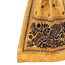 Load image into Gallery viewer, Beige Colour Base Kantha Stitched Stole