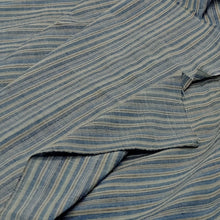Load image into Gallery viewer, Blue & Grey Stripes Fabric