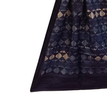 Load image into Gallery viewer, Blue & White Geometric Design Stole