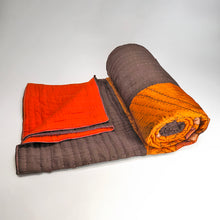 Load image into Gallery viewer, Brown Embroidery Quilt