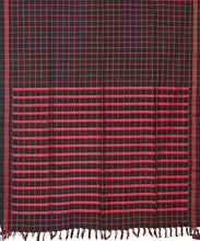 Load image into Gallery viewer, Checks Woven Border Saree
