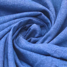 Load image into Gallery viewer, Cotton Light Blue Fabric