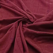 Load image into Gallery viewer, Dark Purple With Jamdani Motif Fabric