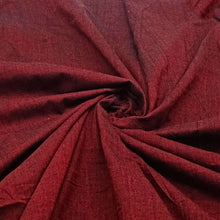 Load image into Gallery viewer, Deep Maroon Solid Fabric