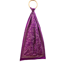 Load image into Gallery viewer, Deep Pink Colour Base Kantha Stitched Stole