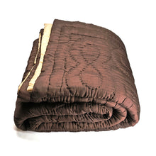 Load image into Gallery viewer, Deep Brown Reversible Quilt