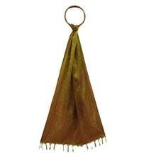 Load image into Gallery viewer, Golden Yellow Coloured Benarasi Silk Stole