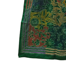 Load image into Gallery viewer, Green Colour Base Kantha Stitched Stole