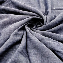 Load image into Gallery viewer, Grey With White Jamdani Motif Fabric