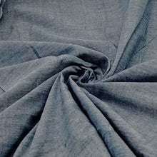 Load image into Gallery viewer, Handwoven Grey Cotton Fabric