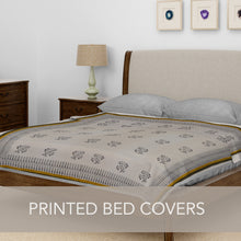 Load image into Gallery viewer, Leaves Border Printed Bedcover