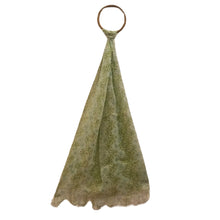 Load image into Gallery viewer, Light Green Flower Printed Stole