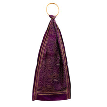Load image into Gallery viewer, Maroon Colour Base Kantha Stitched Stole