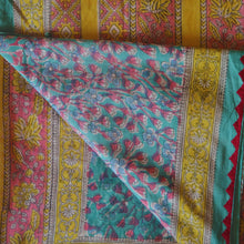 Load image into Gallery viewer, Multicolour Cotton Printed With Applique Border Saree