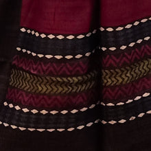 Load image into Gallery viewer, Multicolour With Black Border Printed stole