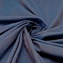 Load image into Gallery viewer, Natural Dye Blue Tone Solid Colour Fabric