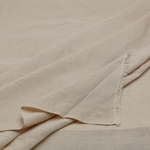 Load image into Gallery viewer, Off White Cotton Linen Fabric