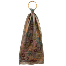 Load image into Gallery viewer, Peach Colour Base Kantha Stitched Stole
