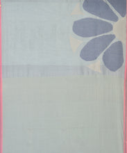 Load image into Gallery viewer, Pink Border Flower Jamdani Motif Saree With Blouse Piece