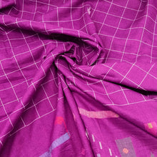 Load image into Gallery viewer, Pink Prism Jamdani Weave Fabrics