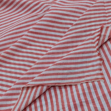 Load image into Gallery viewer, Pink & White Stripes Fabric