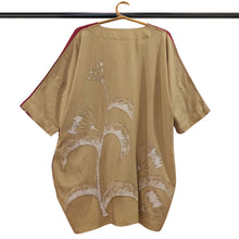Load image into Gallery viewer, Red & Beige Balloon Dress