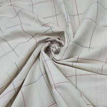 Load image into Gallery viewer, Red & Black Checks Fabric