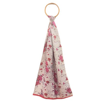 Load image into Gallery viewer, Red Flower Stole
