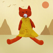 Load image into Gallery viewer, Red Panda In Yellow Dress
