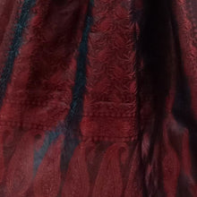 Load image into Gallery viewer, Rust Coloured Benarasi Silk Stole