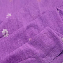 Load image into Gallery viewer, Violet Charm Weave Jamdani Motif Fabric