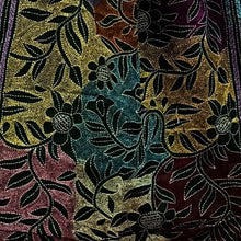 Load image into Gallery viewer, Black Colour Base Kantha Stitched Stole