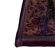 Load image into Gallery viewer, Deep Maroon Colour Base Kantha Stitched Stole