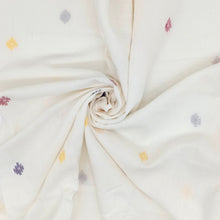 Load image into Gallery viewer, Multicoloured Jamdani Buti Fabric