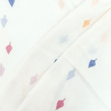 Load image into Gallery viewer, Multicoloured Leaves Jamdani Motif Fabric