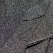 Load image into Gallery viewer, Cotton Light Black Colored Fabric