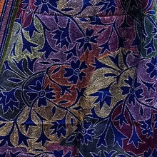 Load image into Gallery viewer, Navy Blue Colour Base Kantha Stitched Stole