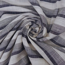 Load image into Gallery viewer, Black & White Stripes Fabric