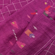 Load image into Gallery viewer, Pink Prism Jamdani Weave Fabrics