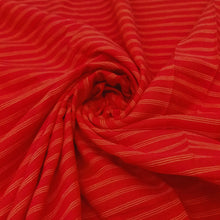 Load image into Gallery viewer, Red & White Stripes Fabric