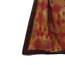 Load image into Gallery viewer, Tassar Brown & Yellow Stole