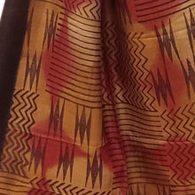 Load image into Gallery viewer, Tassar Brown & Yellow Stole