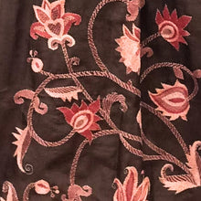 Load image into Gallery viewer, Lotus Bloom Kantha Stitched Stole