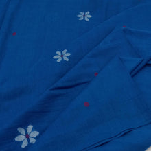 Load image into Gallery viewer, White Flower Jamdani Motif Fabric