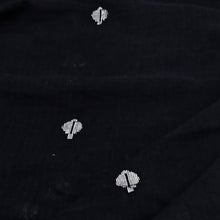 Load image into Gallery viewer, White Leaves Jamdani Motif Fabric